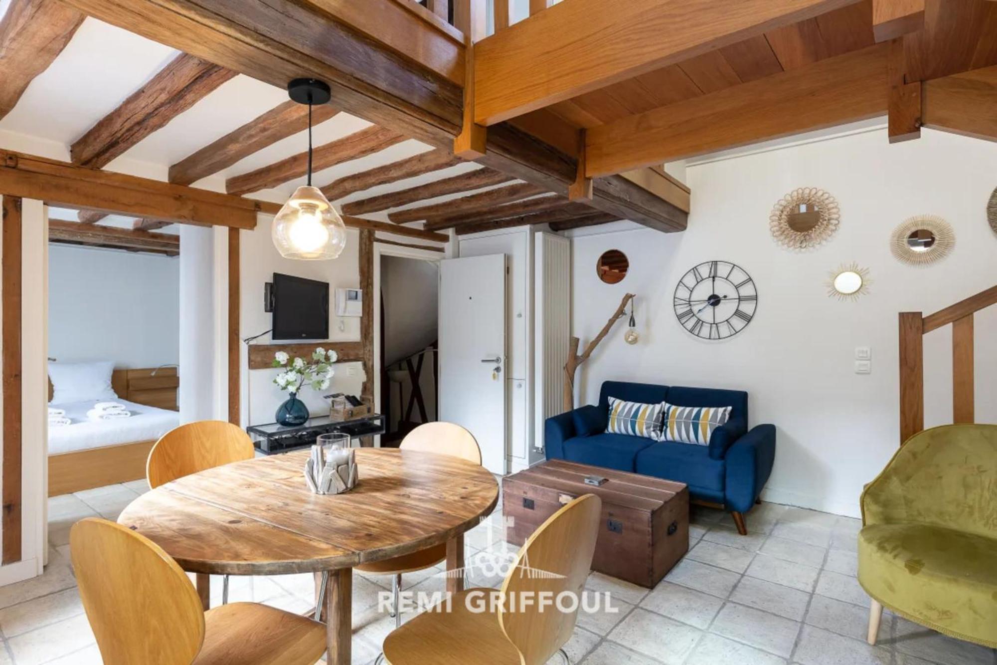 L'Escalier D'H - Duplex 3 In The City Center - Normand Charm - Family Stay Honfleur Extérieur photo