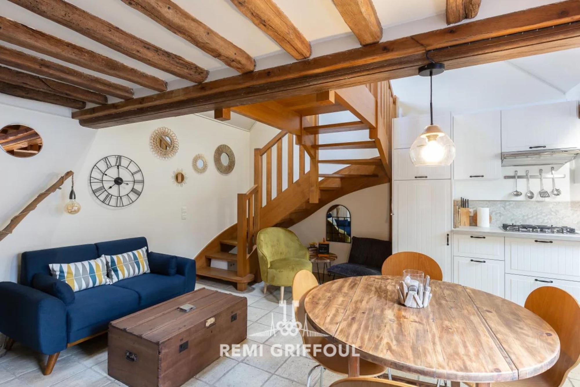 L'Escalier D'H - Duplex 3 In The City Center - Normand Charm - Family Stay Honfleur Extérieur photo